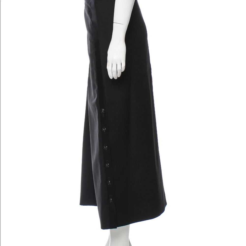 Chanel wool/silk skirt